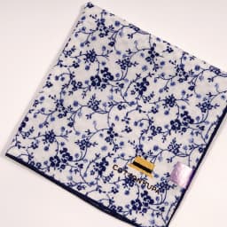 Coolpa 28cm Double Layer Cotton Sweat Absorbent Handkerchief Japanese Craft Embroidery Print for Wiping Sweat Portable Tissue
