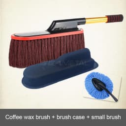 SEAMETAL Microfiber Car Duster Suit Adjustable Telescopic Car Cleaning Dusts Mop Bristles Brushes for Car Wash Accessories