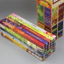 Y Natural 10/25 Mixed Box/Pack India Incense Sticks Sandalwood White Sage Tibetan Scented Yoga Indoor Air Purifying Aromatherapy