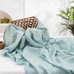 100% Cotton 120*110cm 2 Layers Newborn Baby Bath Towel Wrap Muslin Swaddle Blankets