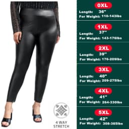 Lightweight Shiny Plus Size Leggings Super Stretchy Spandex Clothing Comfy Stretch