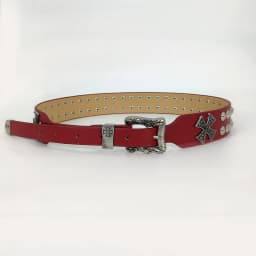 Unisex Cross Jeans Belt FeMale Gothic Accessory Punk Y2k Designer Belts For Women Hip Hop Plus Size Rivet Black Men's Belt Male