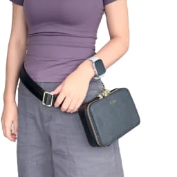 Customized Name Leather Waist Bag, Mobile Phone Bag, Small Bag, Key, Casual Money Bag, Hand-Held Bag