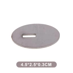1Pc Knife Finger Guard Bolster Pommel Brass Stainless Steel DIY Knife Handle Hand Guard Blanks Fixed Blade Knife Making Parts