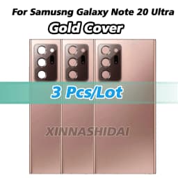 New For Samsung Galaxy Note20 Ultra N980 Battery Back Cover Glass Panel Rear Door Glass Housing Case