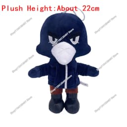 10cm-25cm Cartoon Cosplay Brawler Spike Plush Toy Cotton Pillow Dolls Cute Game Character Game Peripherals