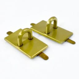 4/10Pcs Deepeel Metal Arch Bridge Buckle Bag Straps Connector Clasp for Handbag Purse Side Clip D Ring Hook DIY Crafts Accessory
