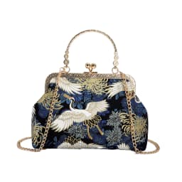 Silk Embroidery Crossbody Bag Patchwork National Style 2025 Hot Sale Bags for Women Hasp Simple Fashion Women's Handbags
