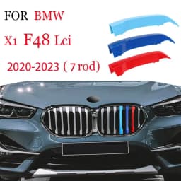 3Pcs Car Grille Trim Strip For BMW X1 X2 X3 X4 X5 X6 X7 E84 F48 F49 F39 E83 F25 G01 F26 G02 E70 F15 E53 G05 E71 E72 F16 G06 G07