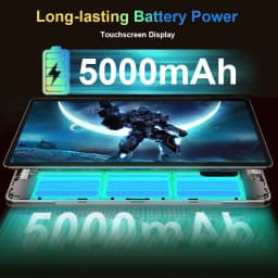 KOOMDIGI T60 PRO Android 14 Tablet 10.1 Inch MTK6769 Octa Core 30GB RAM (8GB+22GB) 256GB ROM 4G LTE 800×1280 Incell Display 5000mAh Tablet PC