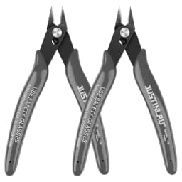2Pcs Mini Nose Cutting Plier Electrical Wire Cable Cutter Metal Side Snips Flush Pliers Convenient Durable Tool