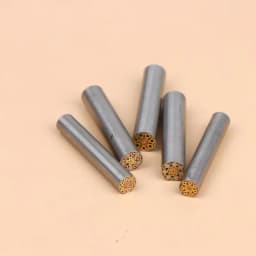 5/6mm Mosaic Pin Rivets for Knife Handle Patch Screw Brass Mosaics Rivets Nail Steel Tube Slingshot Patch Rivet Length 30mm
