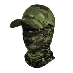 Camo Baseball Caps Sunscreen Breathable Camouflage Balaclava Hat Outdoor Fishing Hiking Hunting Sports Cap Sunscreen Caps