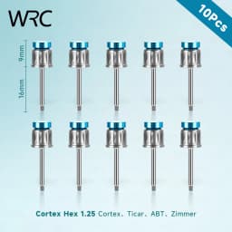 10Pcs Dental Implant Screw Driver Hex 1.20 1.25 1.27 1.40 NOB ITI 20mm 25mm Drivers For Clinic Dentistry Lab Restoration Tool