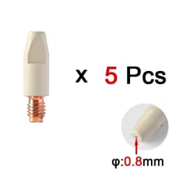 24KD New Coating Protection Non-stick Nozzle 0.8/1.0/1.2mm MIG Torch Gas Nozzle Tip Holder For MB-24KD MIG MAG Welding Torch