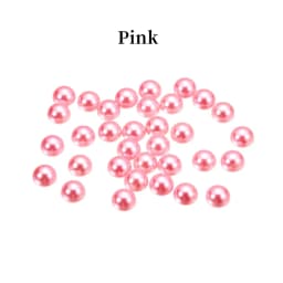 2/3/4/5/6/8/10/12/14 MM Acrylic Beads Pearl Imitation Half Round Flatback Colorful Bead For Jewelry Making DIY Accessories