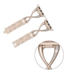 Women Diamond Strap For Apple Watch 12 11 10 9 SE3 46mm 42mm 41mm 45mm 44 40 38mm Stainless Steel Band iWatch Ultra 4 3 2 1 49mm