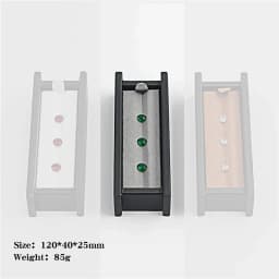 Wholesale Jewelry Gem Display Box Case Loose Diamond Storage Tool Coin Jar Show Tray Gem Pot Gemstone Organizer Holder Container