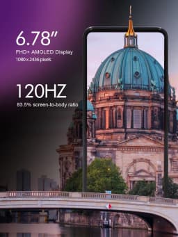 Global Version T-Mobile Revvl 7 Pro 5G 256GB Cellphone Snapdragon 6 Gen 1 NFC 50MP OIS Camera 5000mAh 6.78'' AMOLED Display