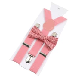 Adjustable Elastic Leather Suspenders Bowtie Set Men Women Sage Green Braces Straps For Wedding Y-Back Shirt Accessories Gift
