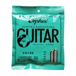Orphee Bass Guitar Strings VX120 VX130 VX140 Medium Carbon Steel Hexagonal Core Alloy Wound Electric Bass Parts & Accessories