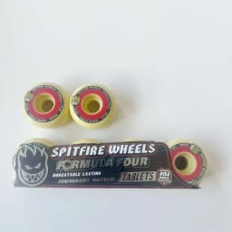 Genuine Skateboard Wheels 52 53 54 56 58mm 101D 99D Available SPITFIRE Good Quality Skate Wheels Skating Tool