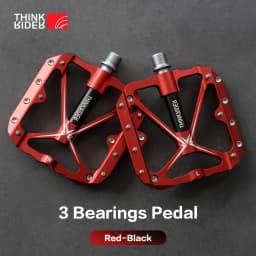 ThinkRider Flat Bike Pedals MTB Road 3 Sealed Bearings Bicycle Pedals Mountain Bike Pedals Wide Platform Accessories Part