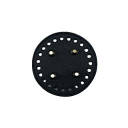 Round Bottom For Knitted Bag PU Leather Base Bag Accessories Handmade Bottom DIY Crochet Pad Woven Leather Bag Bottom