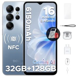 Global Version DOOGEE Note56X Pro Smartphone 6.56'' Screen 6150mAh Battery Gemini AI Android 16 Mobile Phone Support Widevine L1
