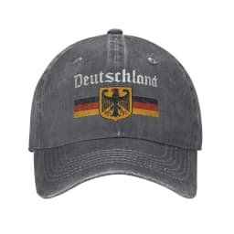 Deutschland Flag Eagle German Casual Baseball Cap For Women Men Summer Hiking Trucker Hat Fashion Wholesale Snapback Cap
