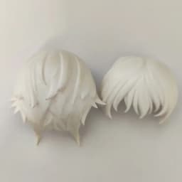 Ob11 GSC DOLL Clay white model hair doll accessories