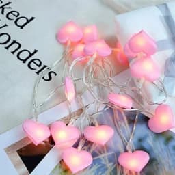 LED Heart Shape String Fairy Lights 3M Fairy Lights Christmas Decoration Garland For Valentines Day Living Room Decoration