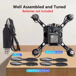ESP32 Drone DIY Kit E1 Open Source Mini ESP32-S3 Dual 240MHz Processor 716 Motor FOR Drone Programming Learning DIY Assembly