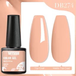 Mtssii Macaron Gel Nail Polish Spring Summer Candy Pink Blue Color For Manicure Semi Permanent Soak Off Nail Art Gel Varnishes