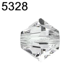 Original Crystal from Austria 5328 Bicone Loose Beads Rhinestone for Jewelry Making Nail Art Bags Cloth Accessories Decoration