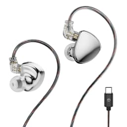 TRN MT5 Earphones Dual Dynamic Driver In-Ear Monitors Headphones