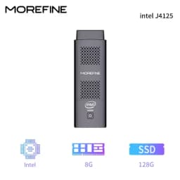MOREFINE M1K Intel N5000 Pocket PC Win 11 LPDDR4 8GB 128GB/256GB SSD WIFI5 BT4.2 Intel UHD Graphics 4K HD Display Mini PC Stick