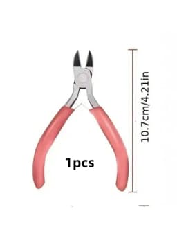 4pcs/1pcs Jewelry Pliers Tool Kit Includes Needle Round Wire Cutter And Curved Nose Pliers For Jewelry Beading Repair Supplies