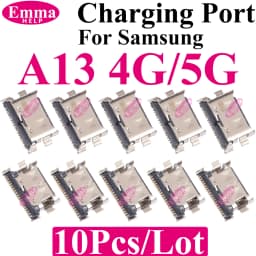 10pcs Charging Port Dock Plug For Samsung A06 A07 A05 A04 A13 A14 A15 A17 A25 A31 A50s A51 A16 USB Charger Connector Socket