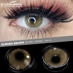 EYESHARE 1 Pair Color Contact Lenses for Eyes Beautiful Pupil Contact Lens Yearly Use Cosmetic Beauty Eye Lenses Colored Lenses