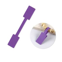 100/200pc Square Price Tag for Jewelry Blank Display Sticker Card Self Adhesive Necklace Bracelet Mix 8 Colors Label Packaging
