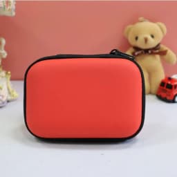 1Pcs Portable Game Console Case For RG35XX H Game Console Case Storage Bag Protective Zipper Carry Bag EVA Hard Handbag