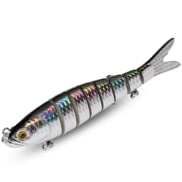 11g 16g 27g Multi Joint Lure Slow Sinking Bionic Segment Pesca Bass Treble Hook Carp Fishing Tackle Hard Bait