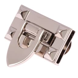Metal Square Oval Twist Lock Tiny Bag Turn Lock Twist Lock Clasp Leather Craft Women Bag Handbag Shoulder Bag Purse DIY Hardware