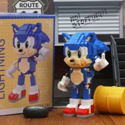 SEGA MOC Building Blocks Toys Hedgehog Brickheadzed Dr Eggman Tails Bricks Anime Game Figures Children holiday kids day Gift