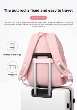 Elementary girl school backpack large capacity ladies fashionable backpacks for middle high school college student bookbag