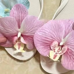 1 Pair Simulation Coloful Thai Fairy Butterfly Flower Shoe Buckles Butterfly Orchid Phalaenopsis Shoe Flower Sandals