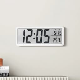 Creative LCD Multifunctional Wall Clock, Living Room Clock, , Large Screen, New Electronic Clock, (No Alarm Function)