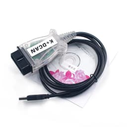 For BMW K+DCAN With FT232RL Diagnostic Cables Connectors For BMW 20Pin OBD2 Extension Cable To 16Pin IN-PA K DCAN Switch USB