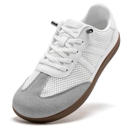 HOBIBEAR Women Men Wide Width Mesh Shoes Adjustable Slip On Sneakers Casual Retro Walking Shoes for Unisex